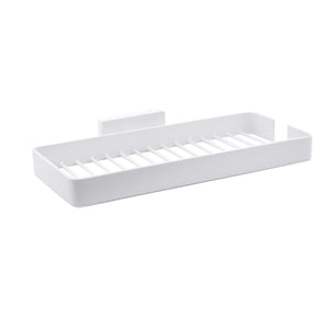 Inda - Portaoggetti doccia L.26 H.3 cm bianco lucido