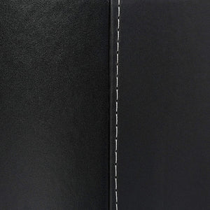 Accessorio per caminetto portalegna 55 cm nero sintetico 13_0001898