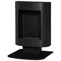 Camino a Bioetanolo con Serbatoio da 1.5L, Copertura fino 20㎡, 46.5x53x65cm, Nero