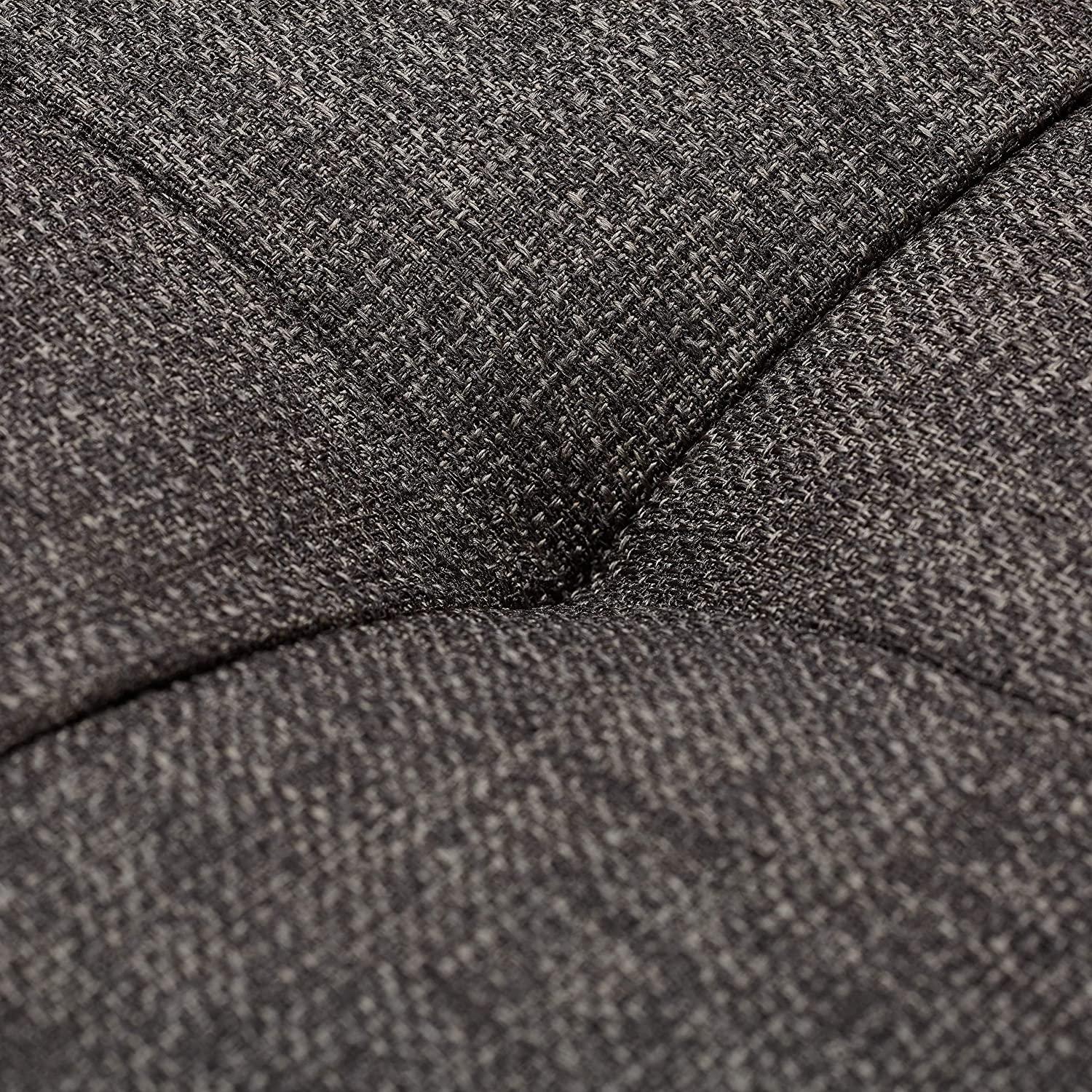 Panca con vano portaoggetti imbottito e ribaltabile, coperchio incernierato marrone 13_0000373_2