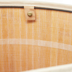 Cesto portabiancheria pieghevole con sacco triangolare 65 cm bambù natura 13_0001902_8