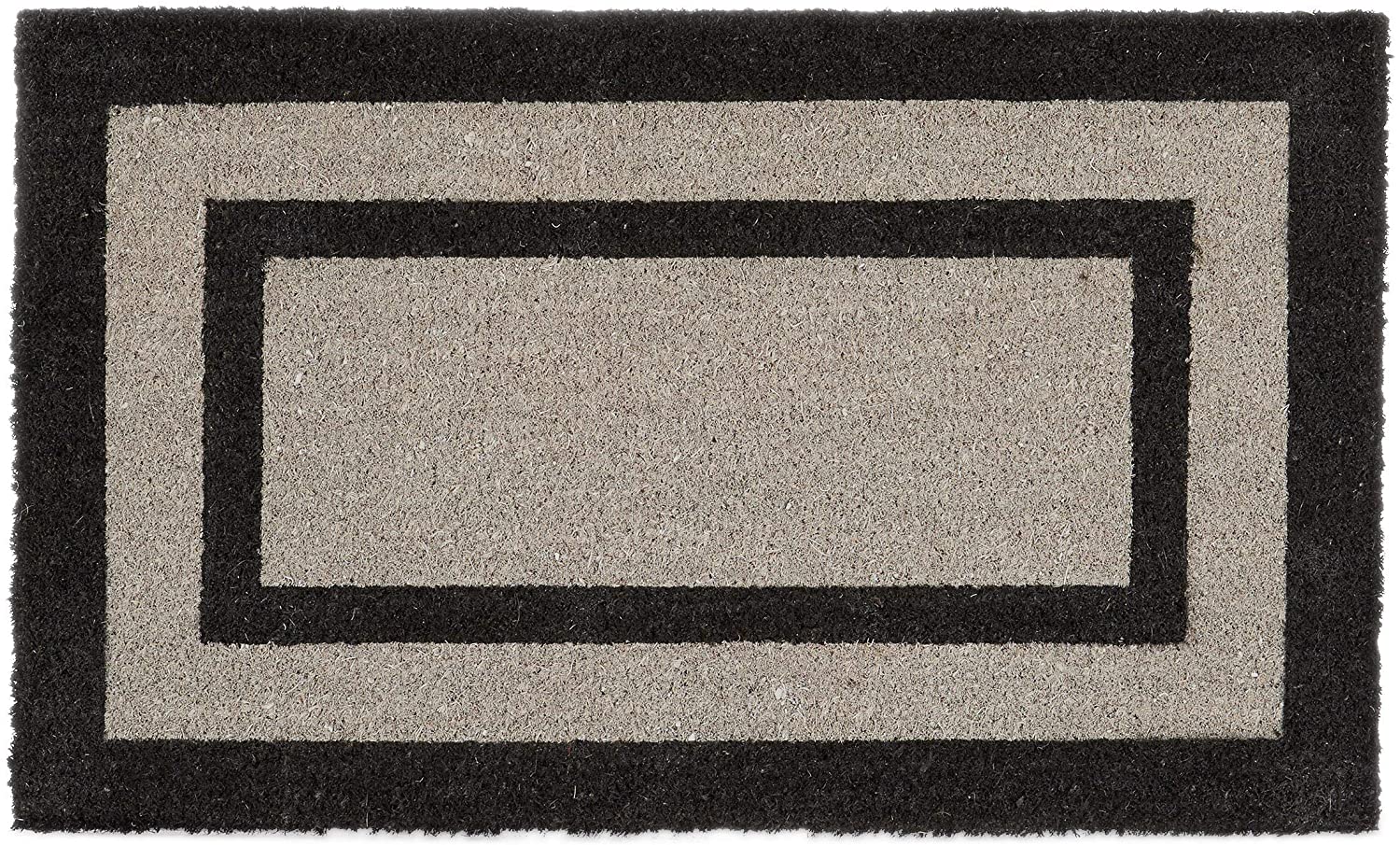 Zerbino tappetino porta d'ingresso asciugamano lungo piede fibra di cocco tappeto grigio 13_0001876_2/2