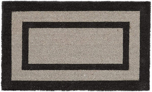 Zerbino tappetino porta d'ingresso asciugamano lungo piede fibra di cocco tappeto grigio 13_0001876_2/2