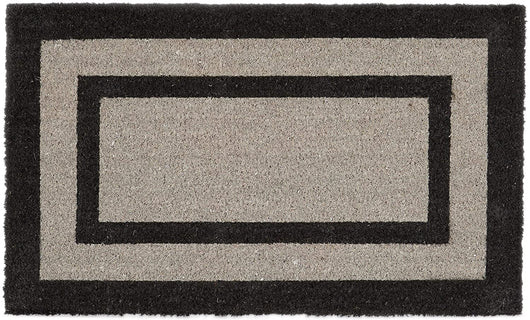 Zerbino tappetino porta d'ingresso asciugamano lungo piede fibra di cocco tappeto grigio 13_0001876_2/2