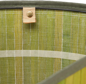 Portabiancheria pieghevole pieghevole con borsa triangolare 65 cm bambù verde 13_0001902_7