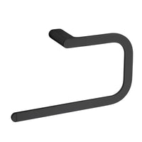 Inda - Porta asciugamani ad anello Mito nero opaco