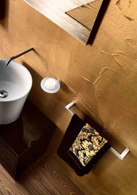 Inda - Porta asciugamani Mito cromo lucido L.33,5 cm