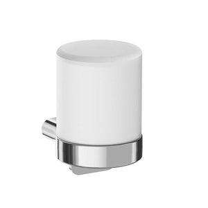 Inda - Dispenser sapone a leva Mito cromo lucido/vetro satinato 250 ml