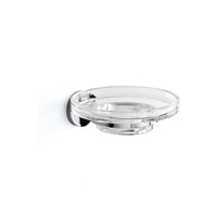 Inda - Portasapone a parete One cromo lucido/vetro trasparente