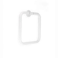 Inda - Porta asciugamani ad anello One bianco opaco