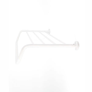 Inda - Porta teli con Porta asciugamani One bianco opaco L.65 cm