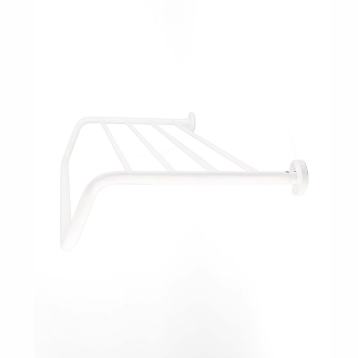 Inda - Porta teli con Porta asciugamani One bianco opaco L.65 cm