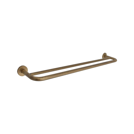 Inda - Porta asciugamani doppio One bronzo L.65 cm