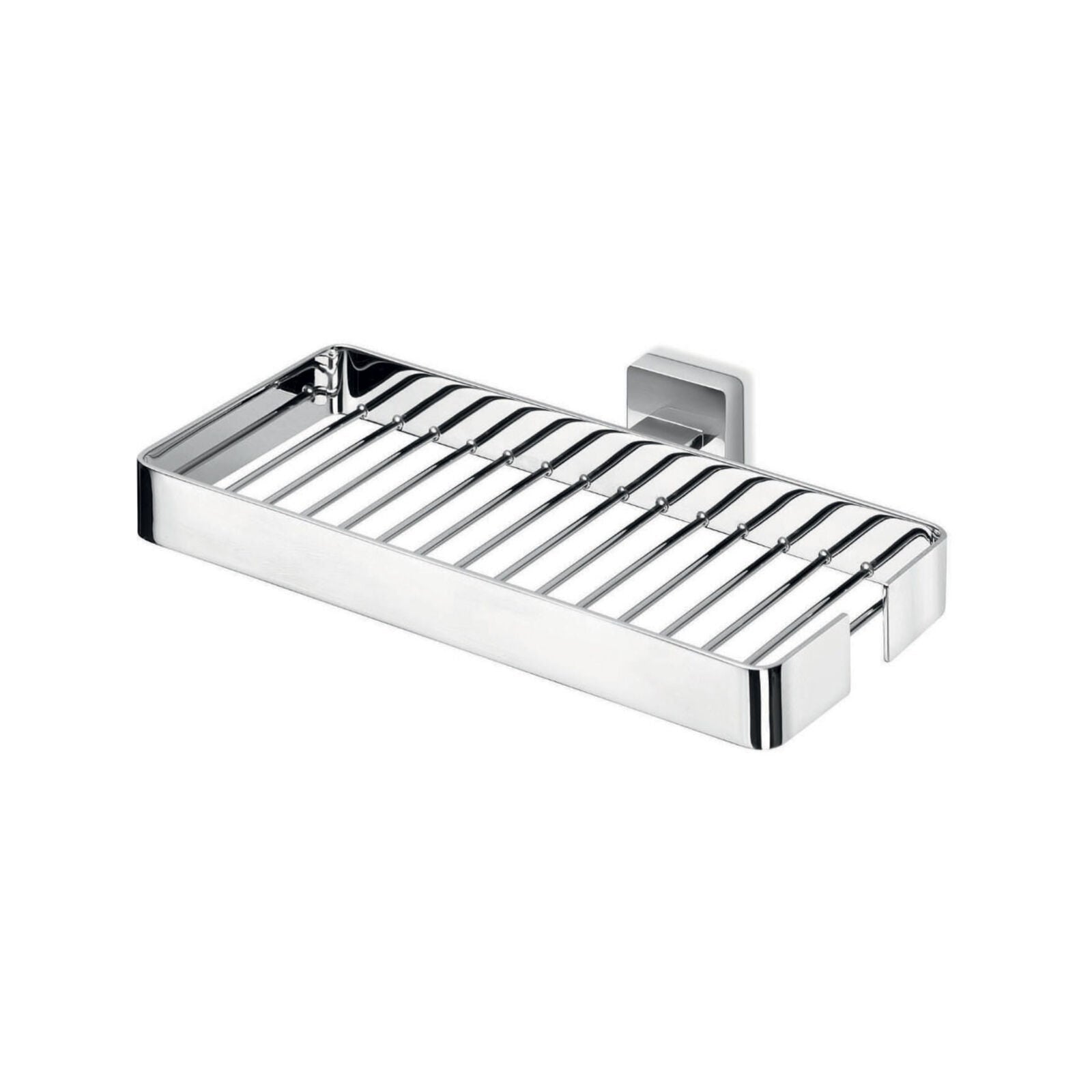 Inda - Portaoggetti doccia L.25 H.3 cm cromo lucido