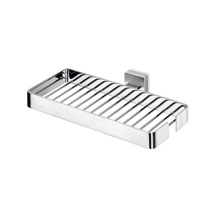 Inda - Portaoggetti doccia L.25 H.3 cm cromo lucido