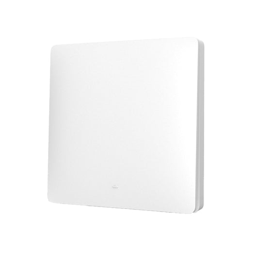 Interruttore RF Wireless Telecomando Senza Batteria 1 Tasto RF 433MHz Generatore Corrente Automatico 1 Tasto Quadrato Per Scatola 502 IP20 Bianco