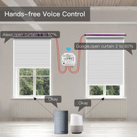Modulo Tapparelle WIFI 2.4G + BLE, 2 Canali, Bluetooth BLE Mesh, TUYA, Smart Life, 2A, AC 90-250V, 50/60HZ, 500W, 52X47X18mm, IP20