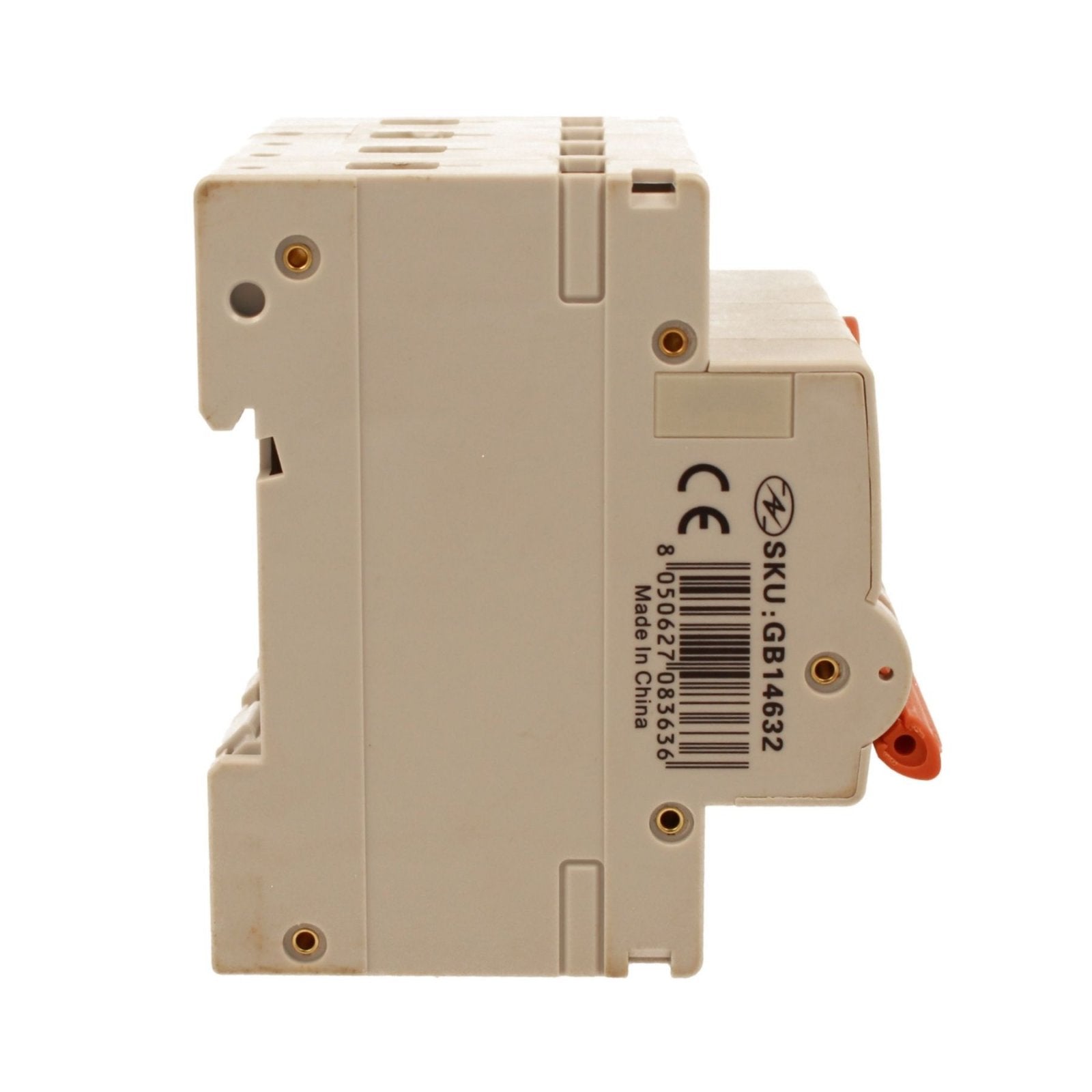RCBO Interruttore Magnetotermico Differenziale Con Doppia Leva Tipo A Curva B 4P 4M 6000A 300mA, Diagnostica Visiva, B32A  AC 400V IP20 IEC61009-1 PL8M4 4P