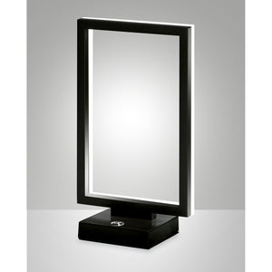 Lampada Da Tavolo Nera 15 Watt Collezione Bard Fabas Stile Moderno e Funzionale