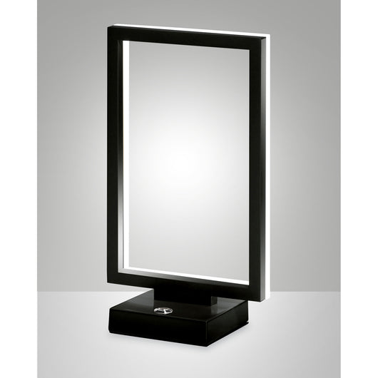 Lampada Da Tavolo Nera 15 Watt Collezione Bard Fabas Stile Moderno e Funzionale