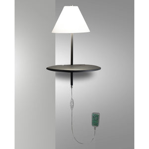 Applique Antracite Fabas Collezione Goodnight 1 Luce Stile Moderno e Accogliente