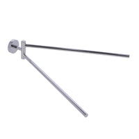 Inda - Porta asciugamani doppio a snodo Forum cromo lucido L.47 cm