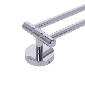 Inda - Porta asciugamani doppio a snodo Forum cromo lucido L.47 cm