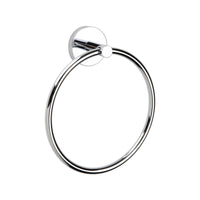 Inda - Porta asciugamani ad anello Forum cromo lucido
