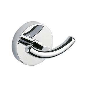 Inda - Appendiabiti doppio Forum cromo lucido