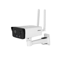 Dahua 4MP IR 2.8mm WizSense Telecamera Ip 4G LTE IPC-HFW3441DG-AS-4G-EAU-B