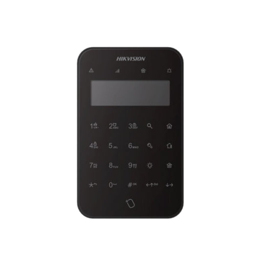 Hikvision Alarm Wireless LED Wireless LCD Keypad Black DS-PK1-LT-WE
