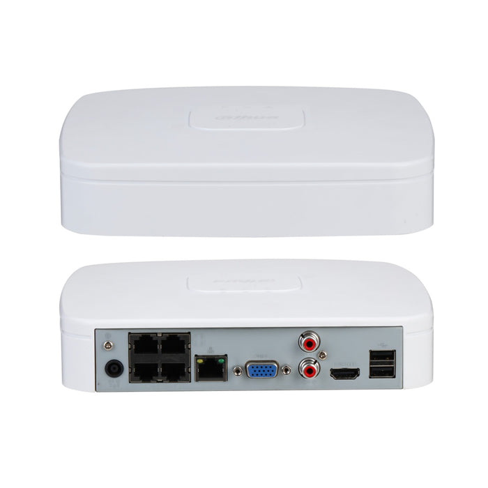 Dahua Nvr PoE 4CH Smart 1U 4PoE 1HDD Lite NVR2104-P-4KS3