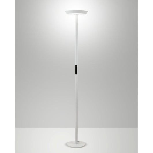 Lampada Fizz Terra Bianco Fabas Collezione FIZZ Unica LED 50W Design Elegante