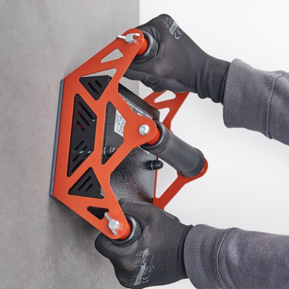 Vibralastre professionale e-fox batteria 15v lastre grandi formati raimondi