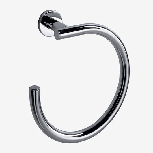 Inda - Porta asciugamani ad anello Touch cromo lucido