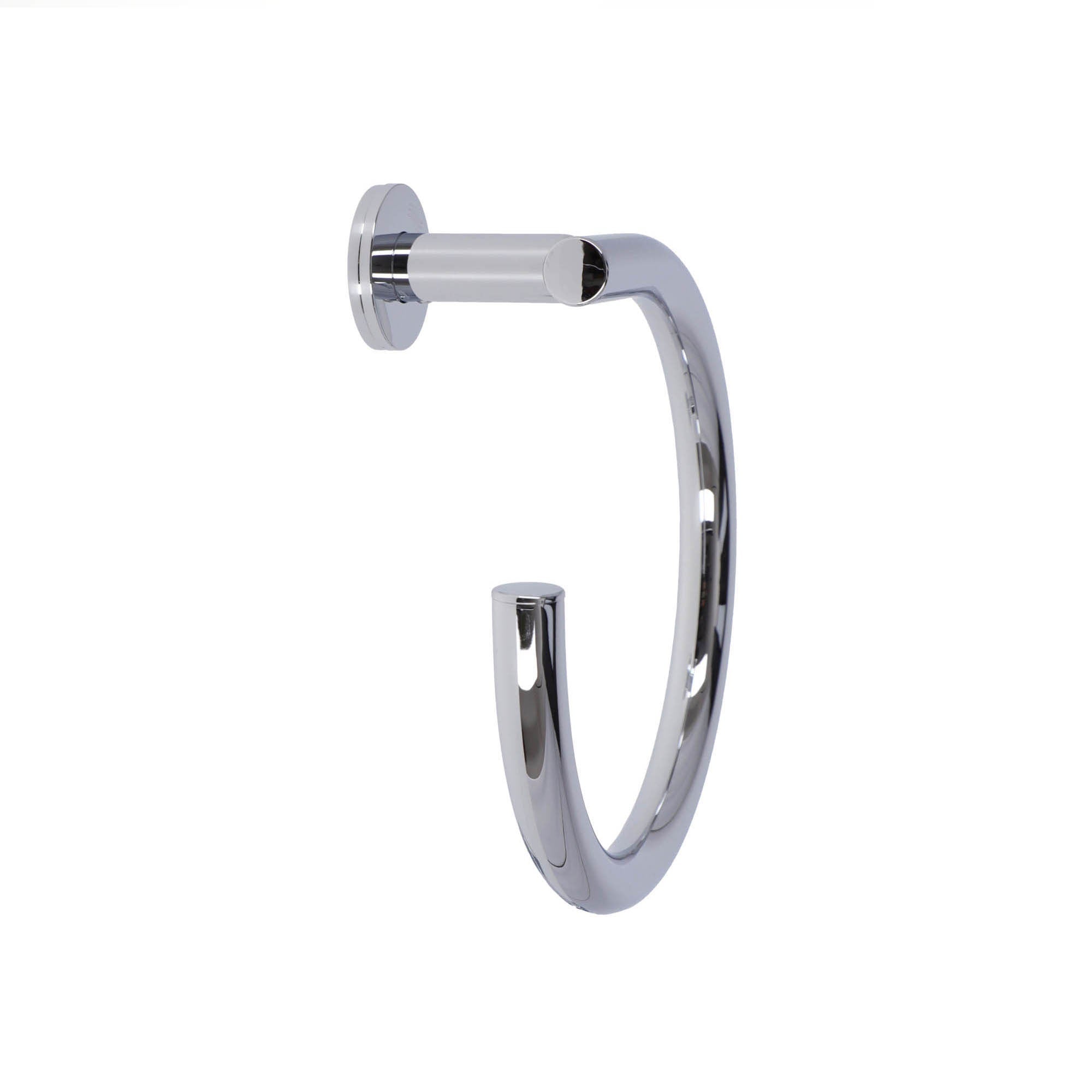 Inda - Porta asciugamani ad anello Touch cromo lucido