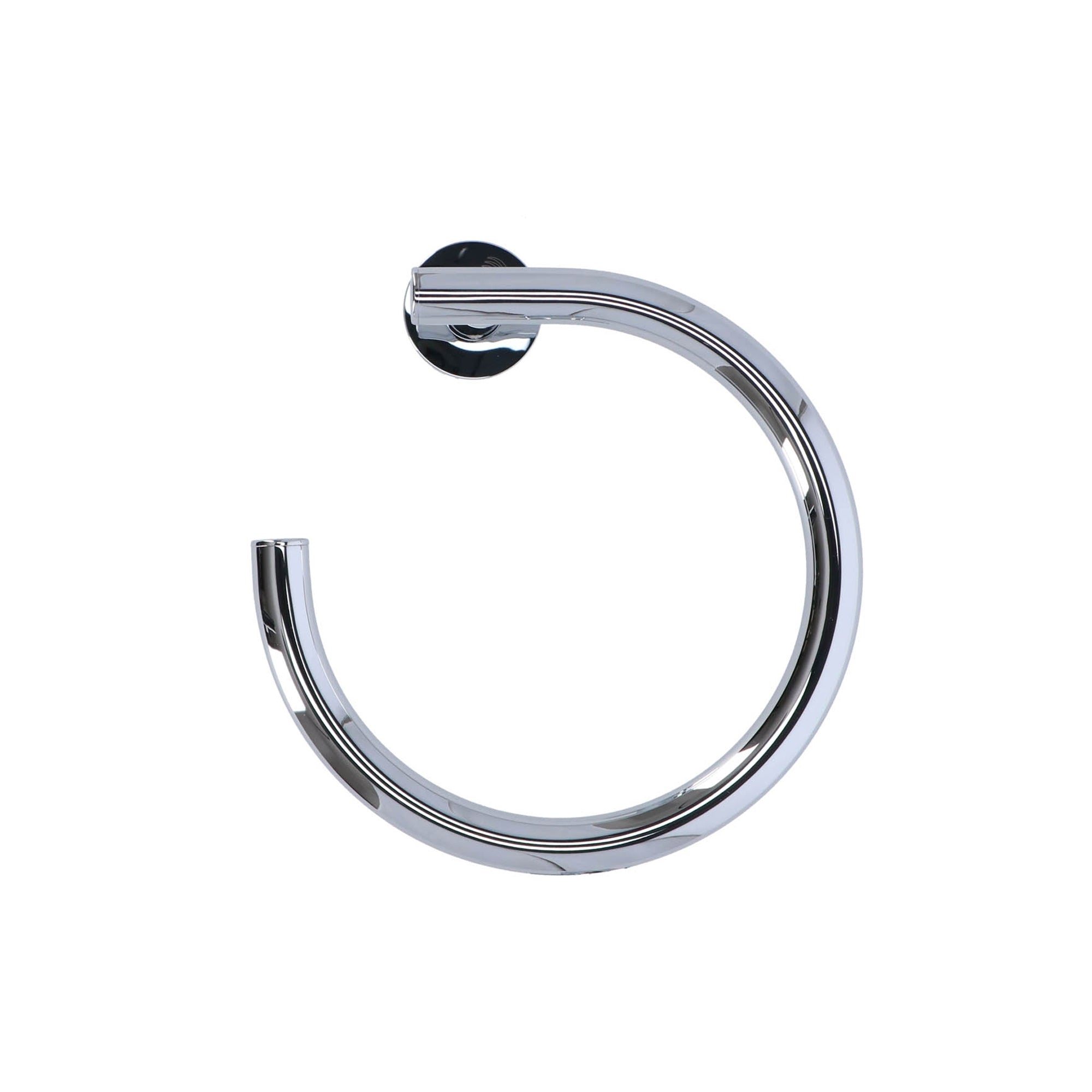 Inda - Porta asciugamani ad anello Touch cromo lucido