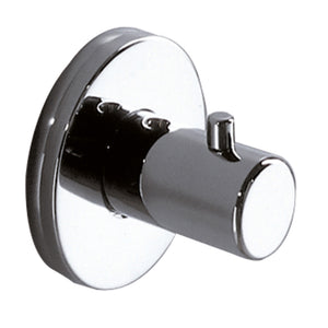 Inda - Appendiabiti singolo Touch cromo lucido