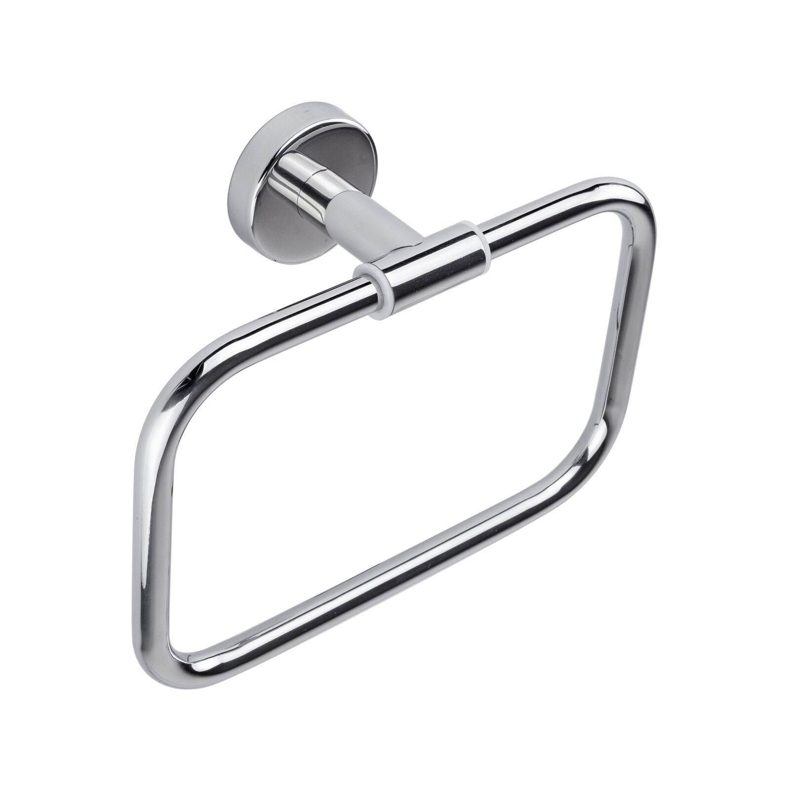 Inda - Porta asciugamani ad anello Styl in acciaio lucido