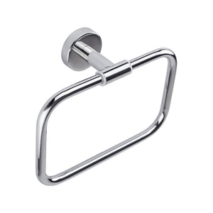 Inda - Porta asciugamani ad anello Styl in acciaio lucido