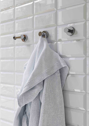 Inda - Appendiabiti a parete Styl in acciaio lucido