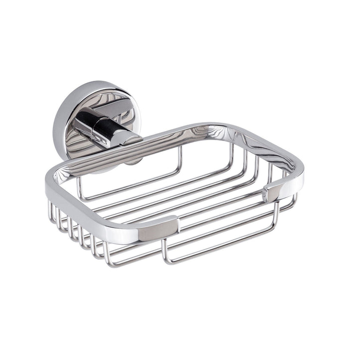 Inda - Cestino portaoggetti L.13 H.5 cm Styl in acciaio lucido