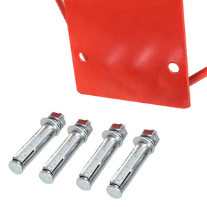 EasyComfort Canestro Basket da Muro in Ferro con Rete in Nylon per Esterno e Interno, Φ46cm