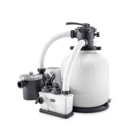 26680 - Pompa A Sabbia Combo Con Sistema E,C,O, Per Piscine Fino A 56,800 L, - Flusso D'Acqua: 10,0 M3/H, Flusso Di Sistema: 8,0 M3/H