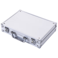 Easycomfort Valigetta Poker Professionale in Alluminio, Set Poker con 200 Fiches e 2 Mazzi per Texas hold'em e Blackjack