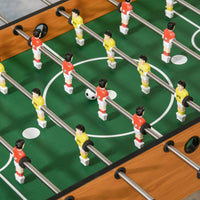 Easycomfort Calcio Balilla Professionale per Adulti e Famiglia in MDF, Tavolo da Biliardo Billiardino con 2 Palline, Segnapunti e 22 Giocatori, 122x61x80.7cm