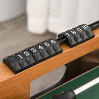 Easycomfort Calcio Balilla Professionale per Adulti e Famiglia in MDF, Tavolo da Biliardo Billiardino con 2 Palline, Segnapunti e 22 Giocatori, 122x61x80.7cm