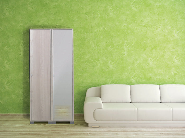 Armadio 1 Anta 43x190x29 cm Olmo Chiaro