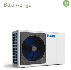 Pompa di Calore Aria-Acqua Monoblocco Inverter Baxi AURIGA 6M-A R-32 Monofase A7794571 con Pannello di Comando Remoto Incluso - Novità