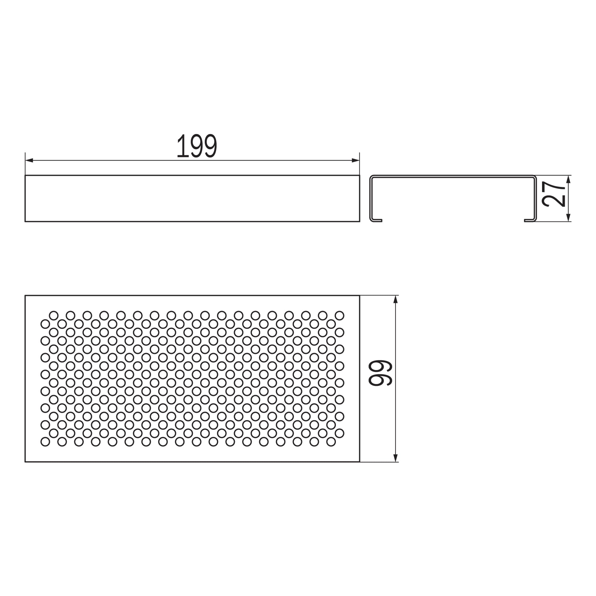 Inda - Modulo cestino portaoggetti a filo Indissima in acciaio spazzolato